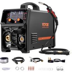 Welds VEVOR Pro MIG Welder 250A Pluse Mig Welding Machine 5-in-1 Synergic Welder Machine