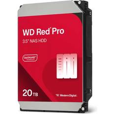 Western Digital WD Red Pro 3.5 SATA III Internal NAS Hard Drive 20TB