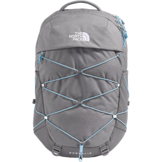 The North Face Borealis Backpack - Zinc Grey Dark Heather/Powder Blue