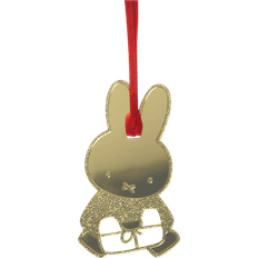 Pluto Design Miffy Decoration Hanger Gold Christmas Tree Ornament