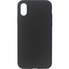 Iphone xr cover silikone GreenMind Lined Silicone Case for iPhone XR Black