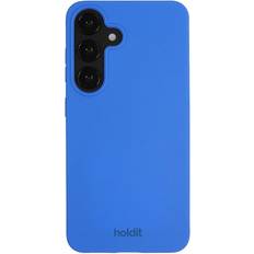 Holdit Samsung Galaxy S25 Soft Touch Skal Silikon Sky Blue