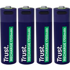 Trust USB-C Rechargeable AA Batteries 4-pack