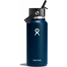 Hydro Flask Water Containers Hydro Flask 32 oz Wide Mouth with Flex Straw Cap