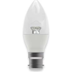 LED Candle Lamp Clear 2700K B22 3.9 Watt