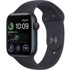 Apple Watch SE 2 44mm GPS Cellular MA9L4 Midnight Aluminium Cargp Khaki Nike Sport Band M/L