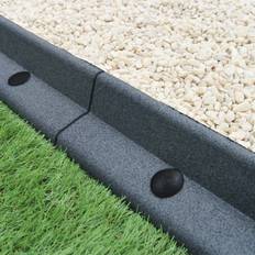 MonsterShop Flexible Lawn Edging 1.2m x 30 Grey