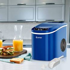 Eiswürfelmaschine 12kg 24 Stunden Blau