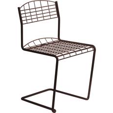 Grythyttan Stålmöbler High Tech Chair Chestnut Patio Dining Set