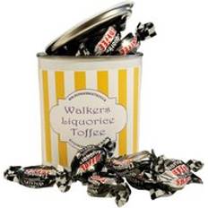 Toffees Sweets Pots of Sweets 250g Paint Pot Tin of Walkers Liquorice Toffees