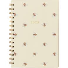 2025 Spiral Eucalyptus or Bee Diary A5 Multicolour 14.5 x 20.5 x 1 cm