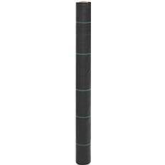 Ugressduk vidaXL Kontrollmatte for Ugress Svart 1x50 m PP
