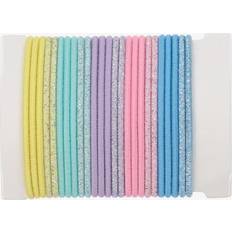 Girls Hair Elastics 25 Pack Pink One Size
