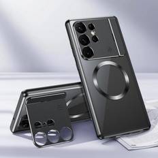 Kinsei Beauty Luxury Metal Magnetic Magsafe Case For Samsung Galaxy S23 Ultra