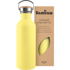 Färgad Flaska Rostfritt Stål 500 ml Yellow Beam