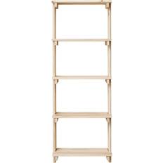 Form & Refine Beam Wall Shelf 5 Pine 60 cm Væghylde