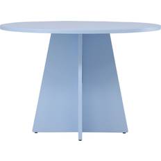 Blåa Bord Venture Home Bootcut 110 cm Rund Blå Köksbord Matbord 110cm