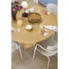 Hübsch Straight Dining Table Round Ø 120 cm Spisebord 120cm