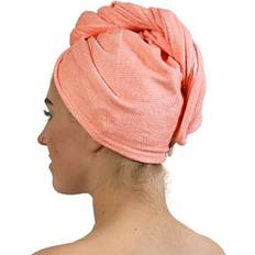 FFS Microfibre Hair Towel Quick Dry Turban Wrap with Button Loop