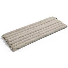 Havebænke Havemøbler på tilbud Hay Traverse Lounge Bench W Arm Quilted Cushion Beige/Sand Havebænk