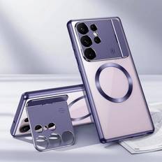 Kinsei Beauty Luxury Metal Magnetic Magsafe Case For Samsung Galaxy S24 Ultra
