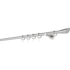 Gardinenzubehör Mydeco Gardinenstange 20mm Rag Wandträger 6,5 cm Silber