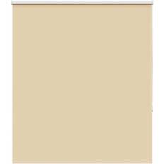 Rullgardiner på rea vidaXL Rullgardin Mörkläggningsbar Beige 125x130 cm Tyg Bredd 121,6 cm