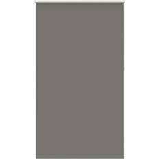 vidaXL Rullgardin Mörkläggning Grå 125x230 cm Tyg 121.6 cm