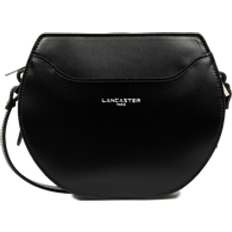 Lancaster Zipped Half Moon Bag - Black