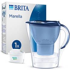 Brita Marella Water Filter Jug Blue 2.4L Pitcher