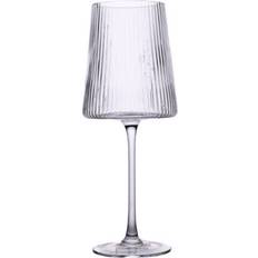 George Home Ribbed 2 Pack Wine Glass
