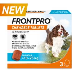 Frontpro Chewable Tablets Flea and Tick Treatment 3 Pack