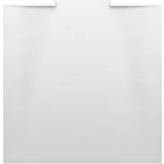 80x80cm Duschkar Laufen Duschwanne NIA 800x800x28 aus Marbond mit Wandablauf weiß