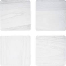 Twine Whitewash Coasters White Coaster