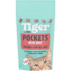 Tiger Pockets With Beef 60g