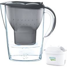 Brita Karafler, Kander & Flasker Brita Vandfilterkande Marella Cool Graphite 2.4 l + 1 Vandfilter Kande