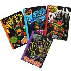 Multicoloured Notepads ThumbsUp Teenage Mutant Ninja Turtle A6 Notebooks 4 Pk
