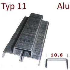 Aluminium Häftapparater & Häftklamrar Triuso Heftklammern 11/10 = 140/10 Aluminium 5.000 Klammern