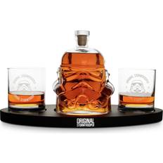 3D Helmet Decanter And Whiskey Glasses
