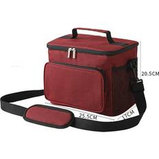 momohippo Thermal Lunch Box Bag Red Food Container