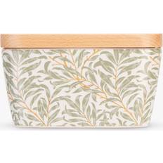 Green Butter Dishes William Morris Willow Boughs Beech Wood Green Butter Dish