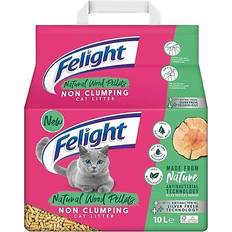 Natural Wood Pellet Cat Litter 10 L Bag