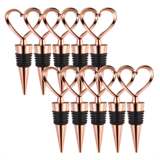 SEM Wine 10 Pack Reusable Wine Stoppers Bottle Stopper