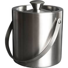 Silver Ice Buckets Stainless Steel Double Wall 1.5L Ice Bucket