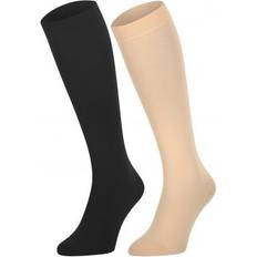 Dunimed Dunimed Premium Comfort Compression Stockings Closed Toe Beige