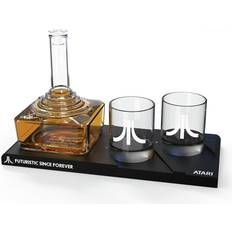Glass Bar Equipment ThumbsUp Atari CX-10 Controller Decanter And Whiskey Glasses Bar Set