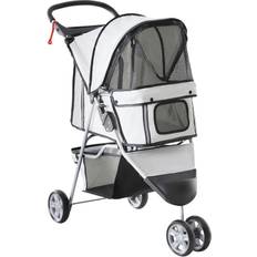 Pets Pawhut Kitten & Puppy Pram Dog Stroller