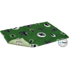 Petlife Non-Slip Vetbed Sheep Green 100 cm x 75 cm