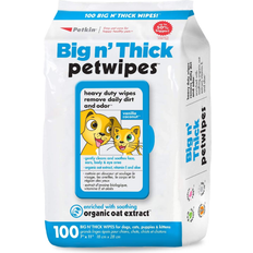 Branded Big 'n Thick Extra Large Pet Wipes 100 Wipes