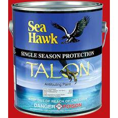 Boat Bottom Paints Sea Hawk Talon Single Season Hybrid Ablative Antifouling Paint, Red, Gallon For Boats by West Marine